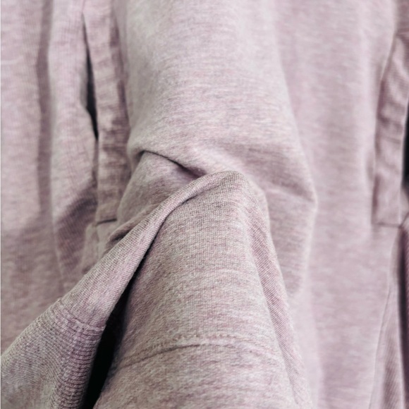 *Athleta heather mauve crewneck sweater dress L - Picture 2 of 5